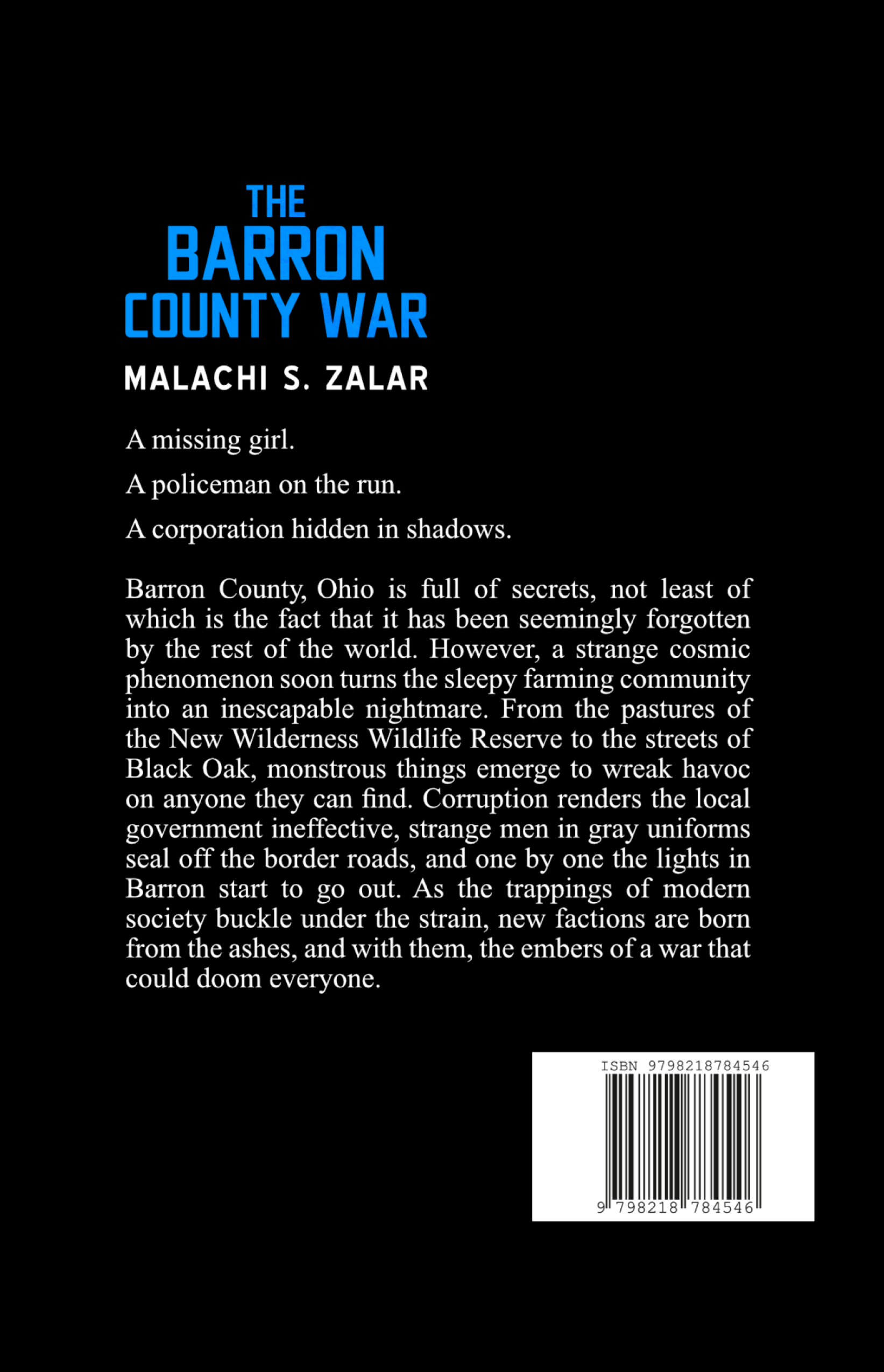 The Barron County War